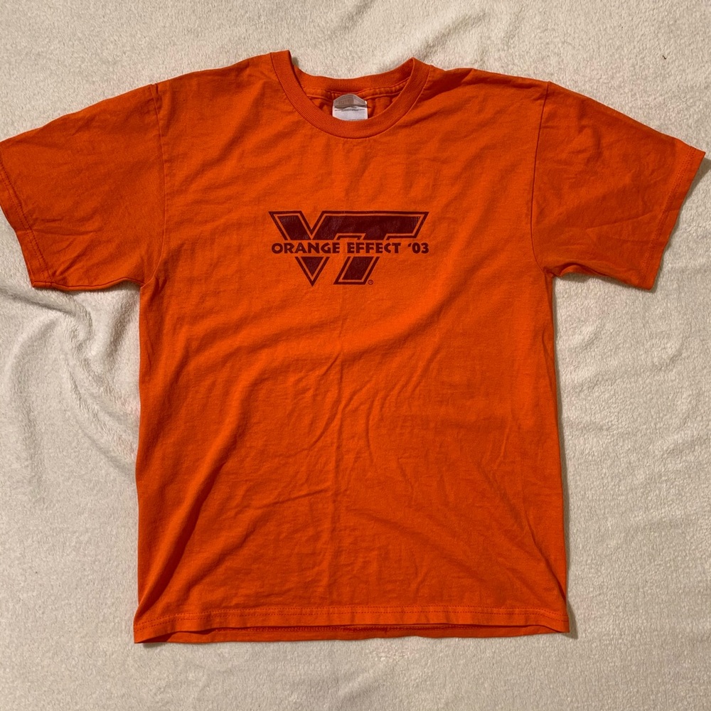 Virginia Tech Orange Effect 2003  T Shirt